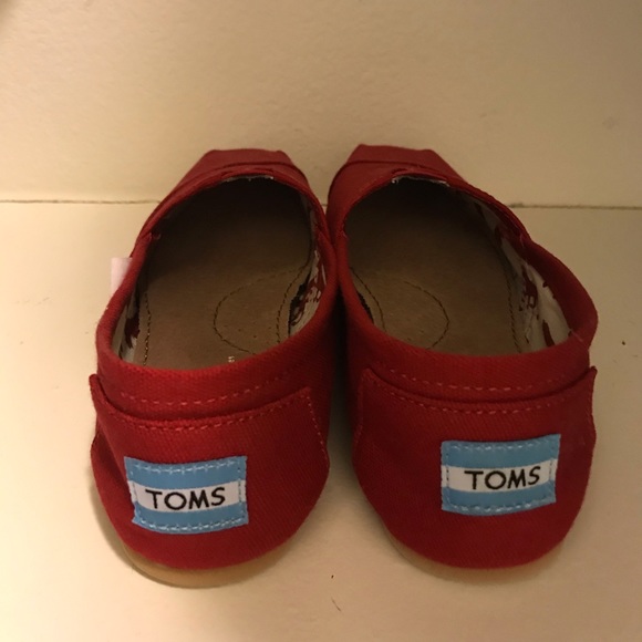 TOMS
Ladies Slip On Canvas Alpargata Classic Shoes - Picture 4 of 5